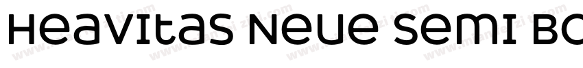 Heavitas Neue Semi Bold字体转换